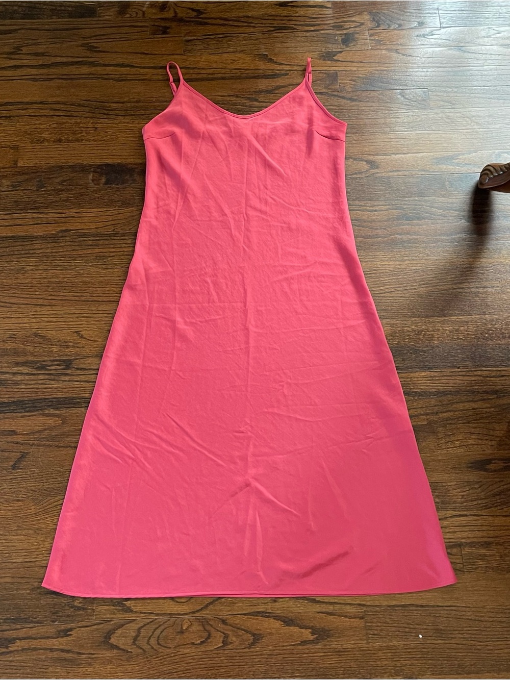Uniqlo Pink Satin Slip Dress